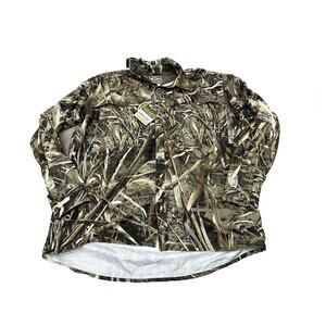 Drake Waterfowl Systems EST‎ Camo Wing shooter Long Sleeve Size M